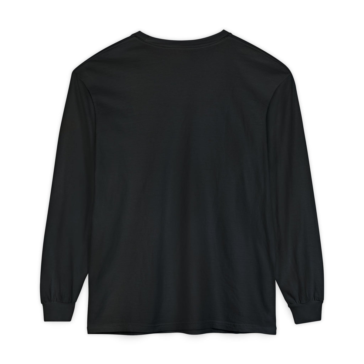 Hocus Paws Cat Witch Long Sleeve Tee — "Magic Happens When I Show Up" Halloween Shirt