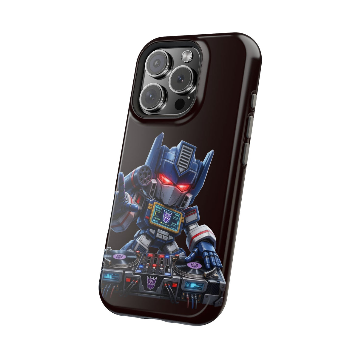 DJ  Soundwave Robot Phone Case — Magnetic Impact-Resistant Protector