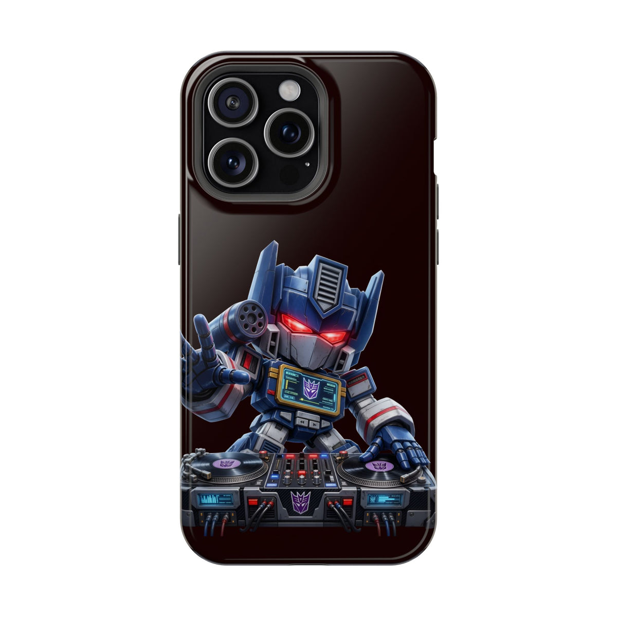 DJ  Soundwave Robot Phone Case — Magnetic Impact-Resistant Protector