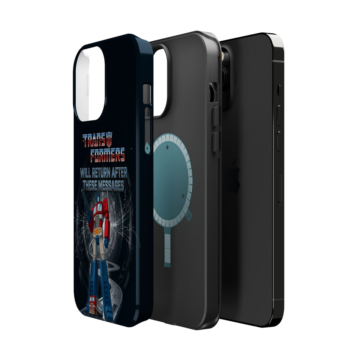 Transformers “Will Return After These Messages” Magnetic Impact-Resistant Phone Case