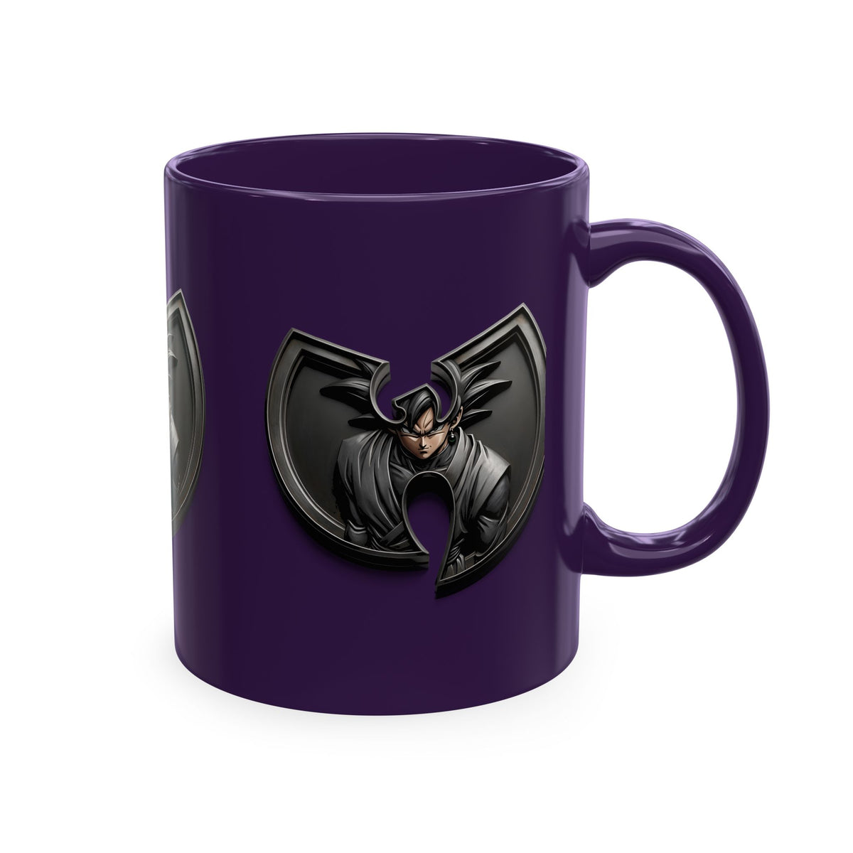 wu tang x Goku Black Ceramic Mug — Norse Warrior Coffee Cup