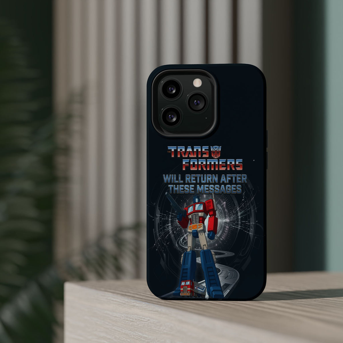 Transformers “Will Return After These Messages” Magnetic Impact-Resistant Phone Case