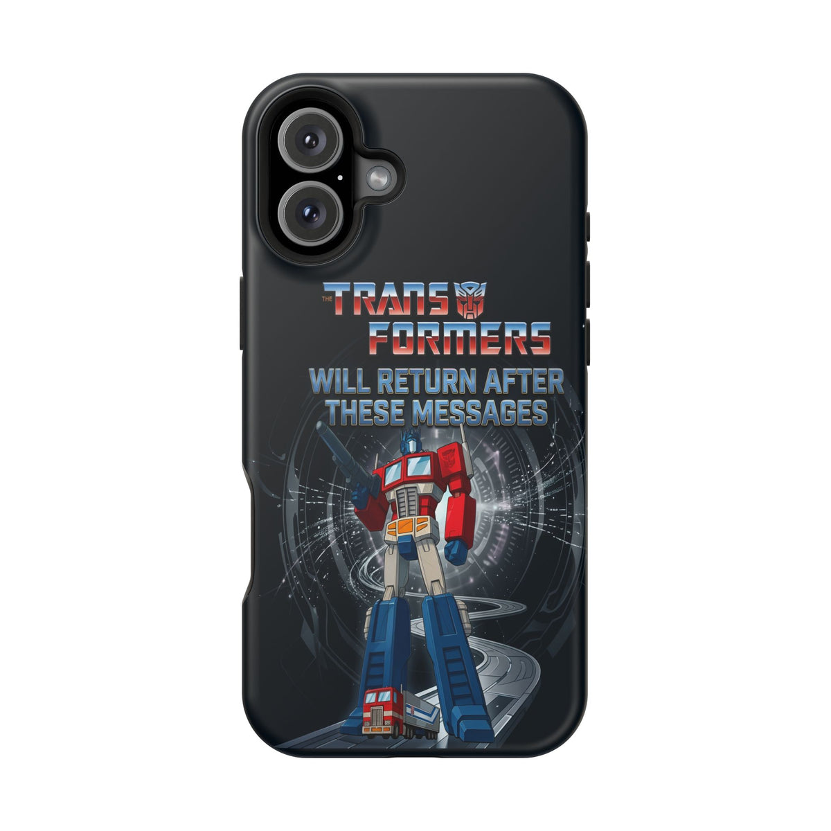 Transformers “Will Return After These Messages” Magnetic Impact-Resistant Phone Case