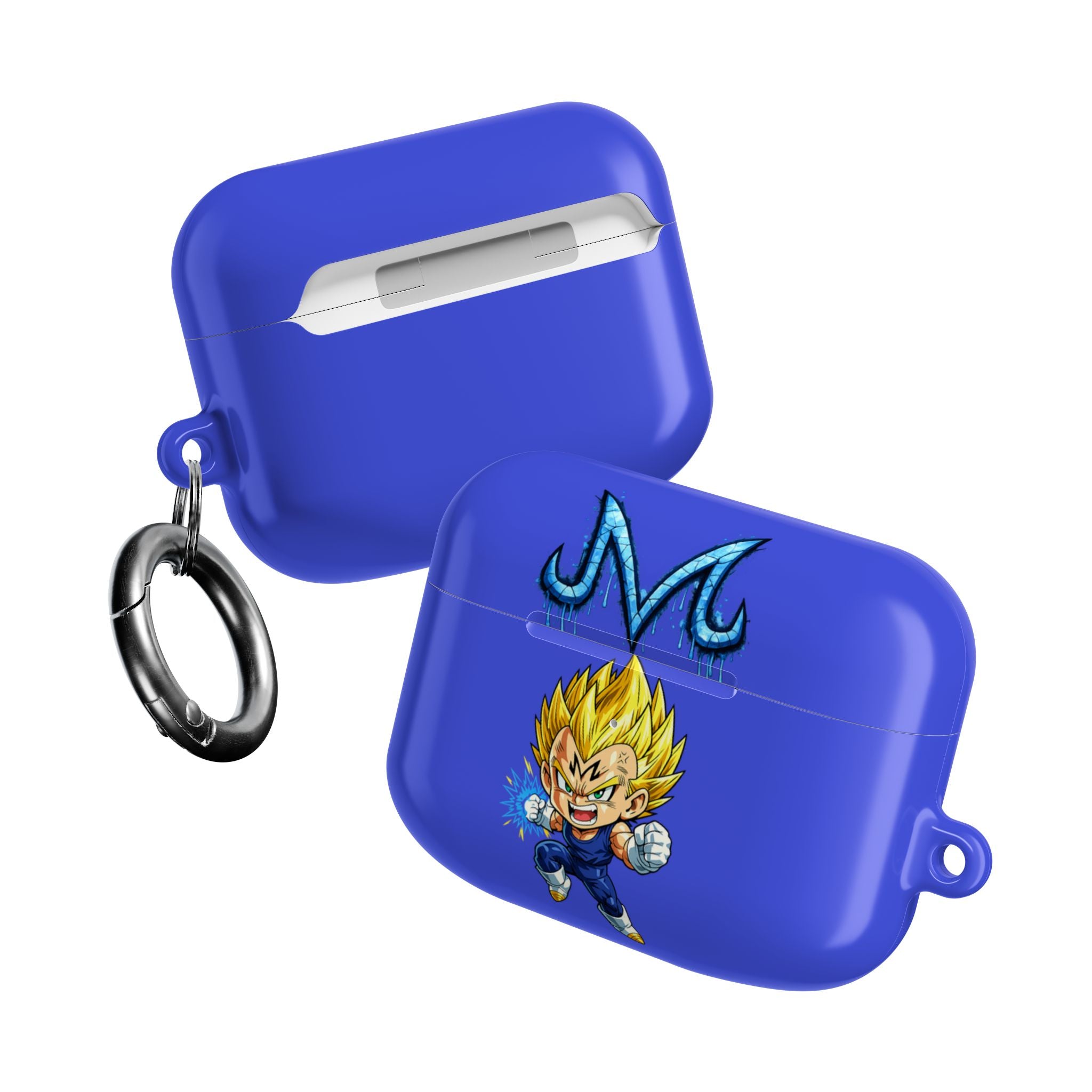 Super Saiyan majin vegeta AirPod Case | Blue Dragon Energy Design