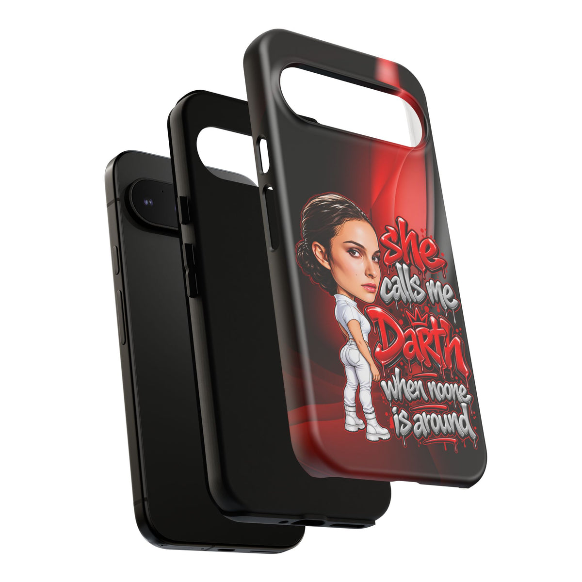 padme she calls me darth when noones around  Graphic Phone Case | Hip-Hop Inspired Tough Case | Urban Art Protective iPhone & Samsung Case