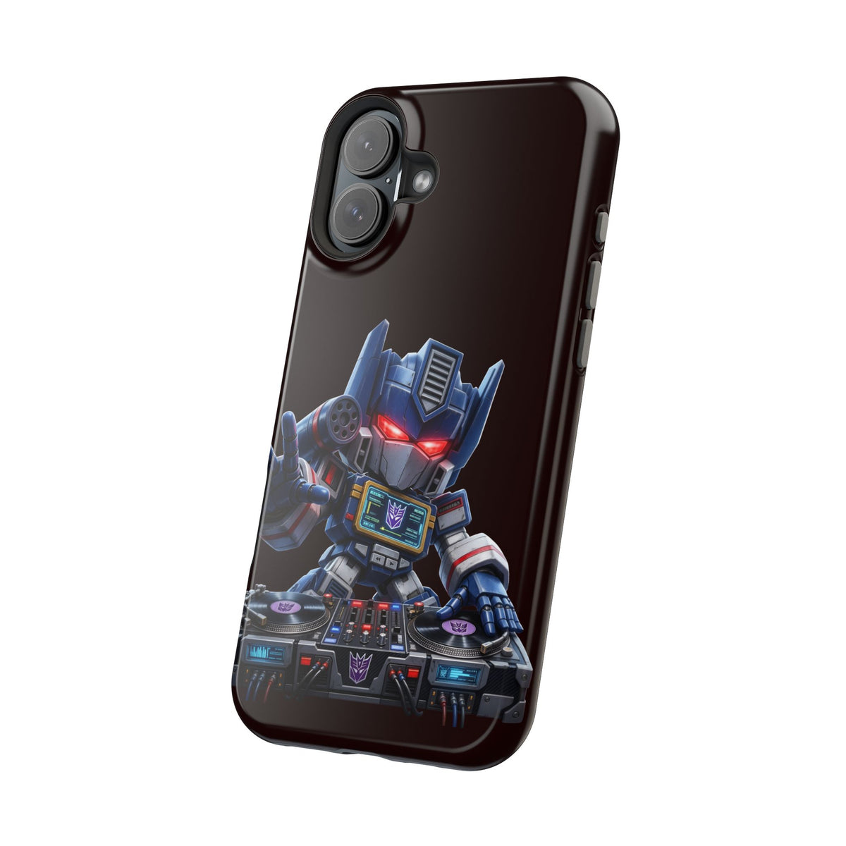 DJ  Soundwave Robot Phone Case — Magnetic Impact-Resistant Protector