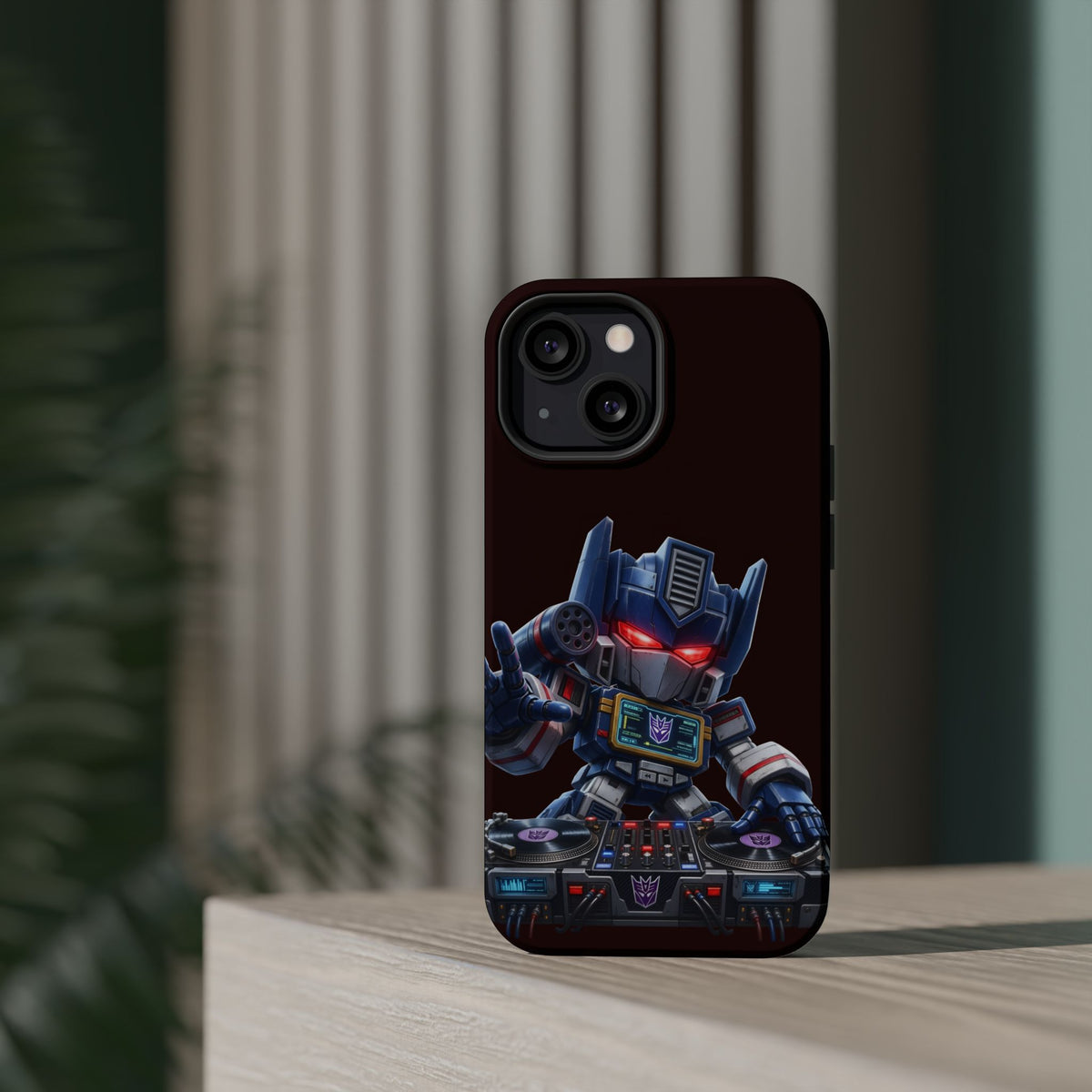 DJ  Soundwave Robot Phone Case — Magnetic Impact-Resistant Protector
