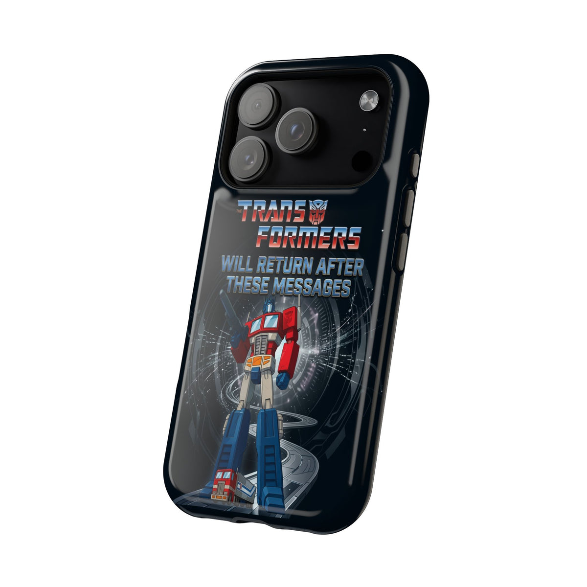 Transformers “Will Return After These Messages” Magnetic Impact-Resistant Phone Case