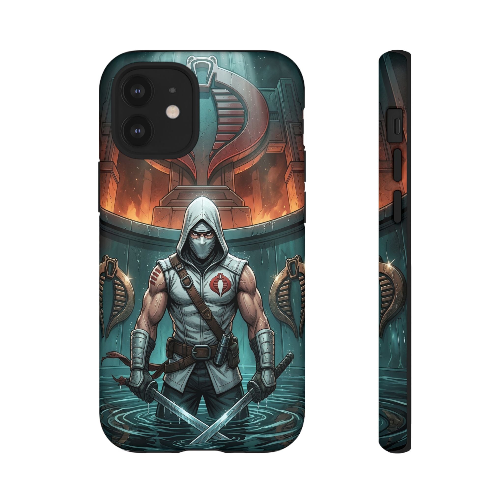 Cobra Assassin storm shadow Hooded Warrior Phone Case | Tough Cases