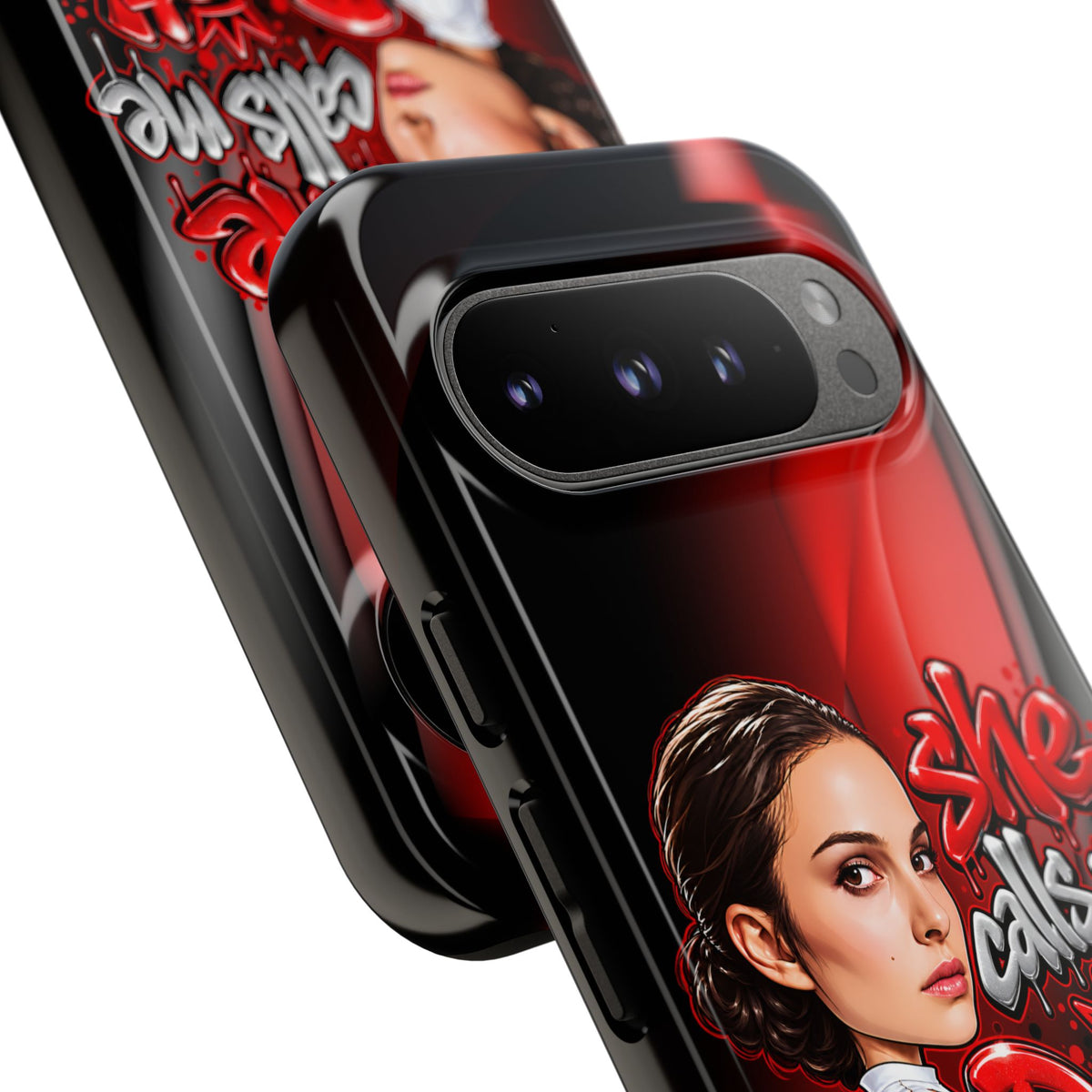 padme she calls me darth when noones around  Graphic Phone Case | Hip-Hop Inspired Tough Case | Urban Art Protective iPhone & Samsung Case