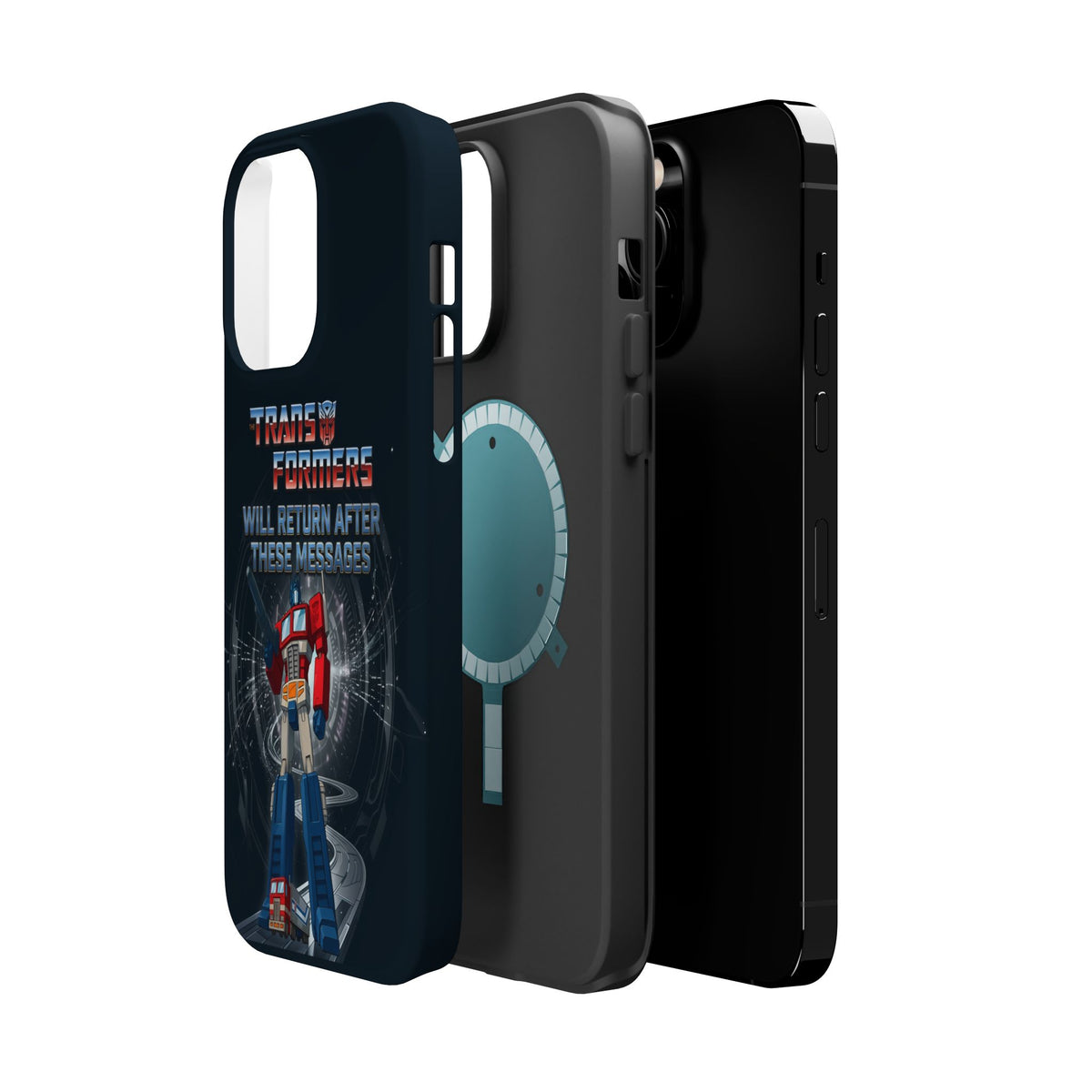 Transformers “Will Return After These Messages” Magnetic Impact-Resistant Phone Case