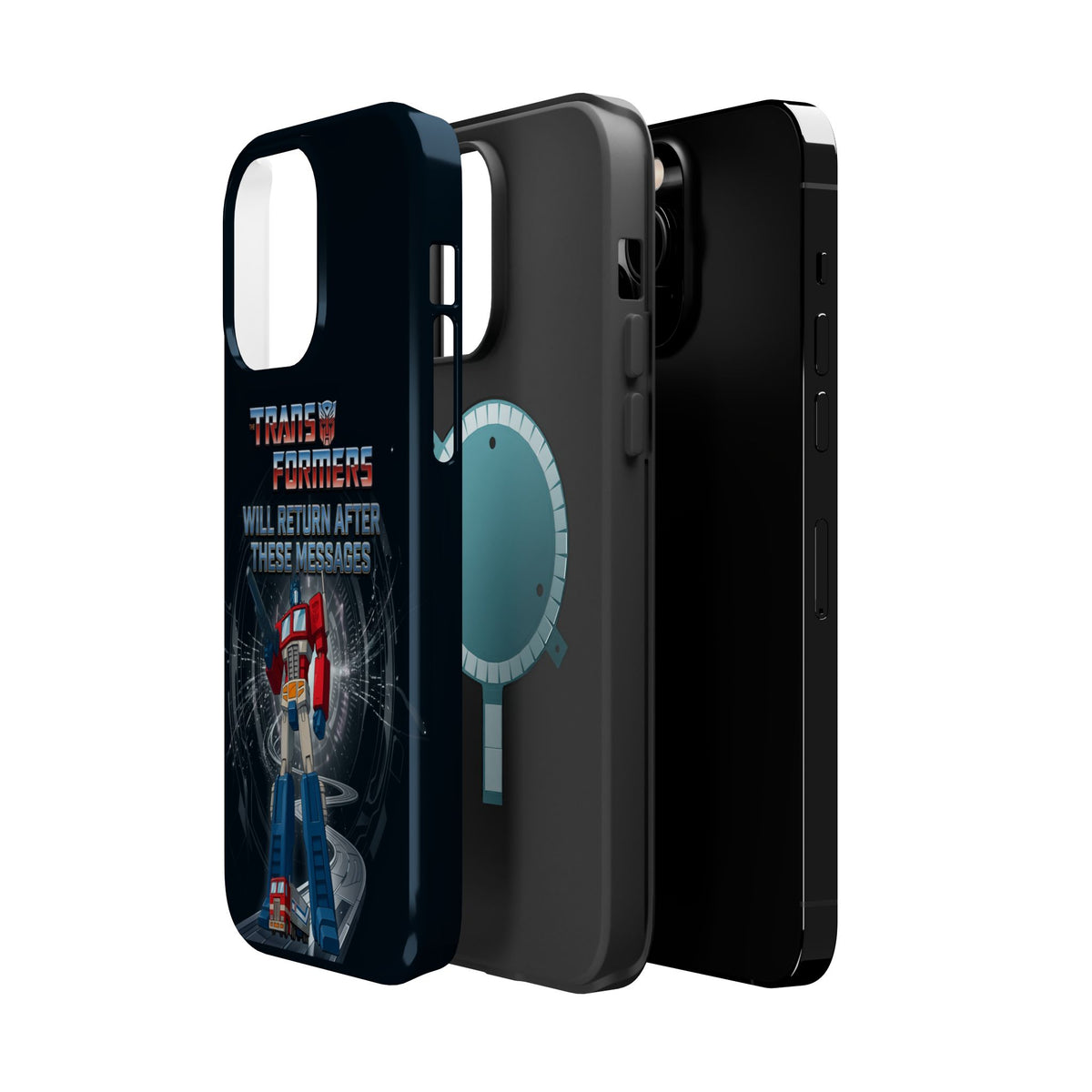 Transformers “Will Return After These Messages” Magnetic Impact-Resistant Phone Case