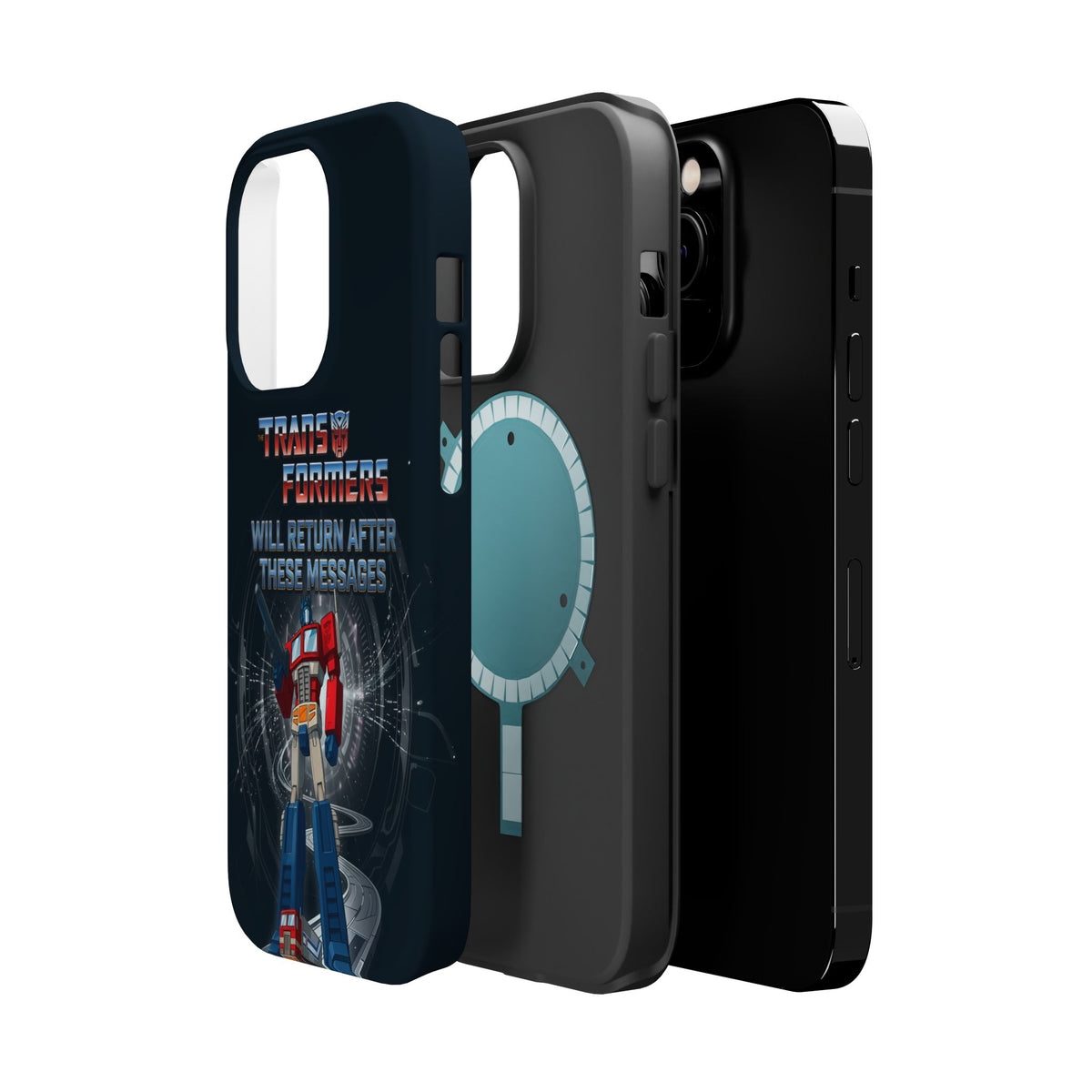 Transformers “Will Return After These Messages” Magnetic Impact-Resistant Phone Case
