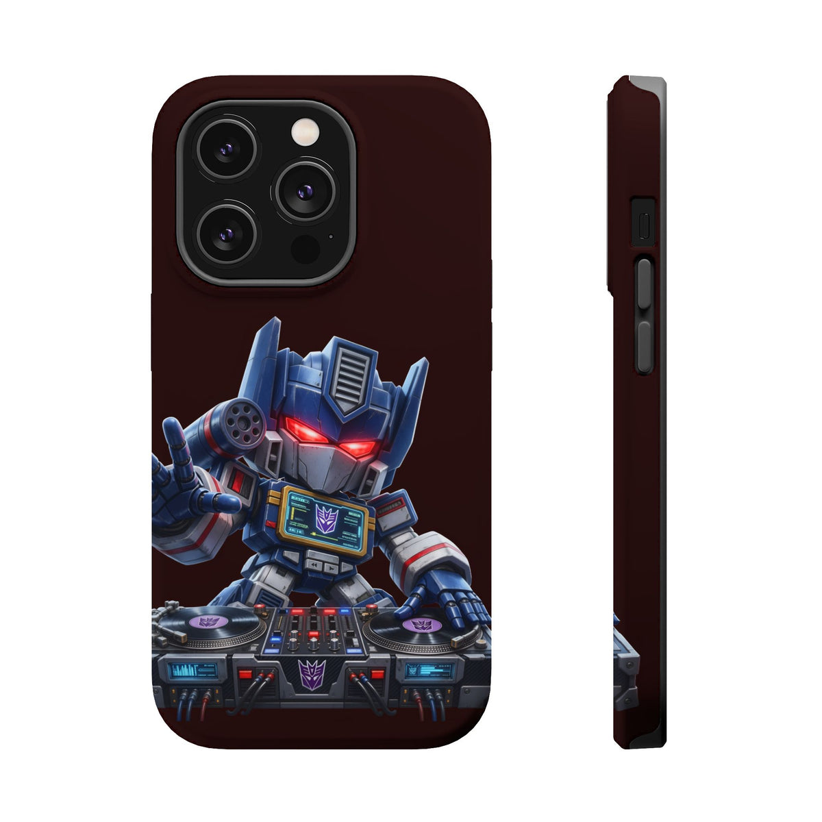 DJ  Soundwave Robot Phone Case — Magnetic Impact-Resistant Protector