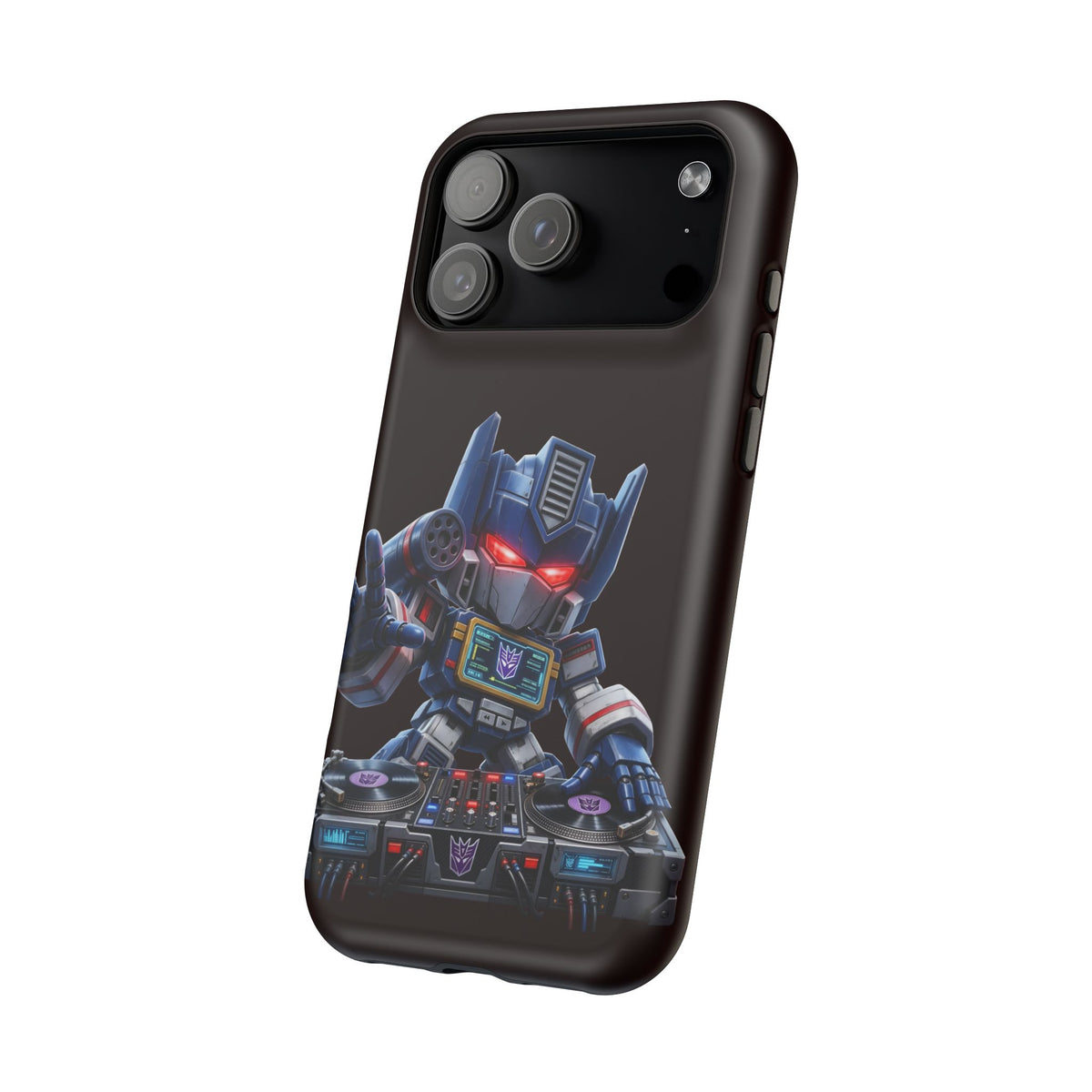 DJ  Soundwave Robot Phone Case — Magnetic Impact-Resistant Protector