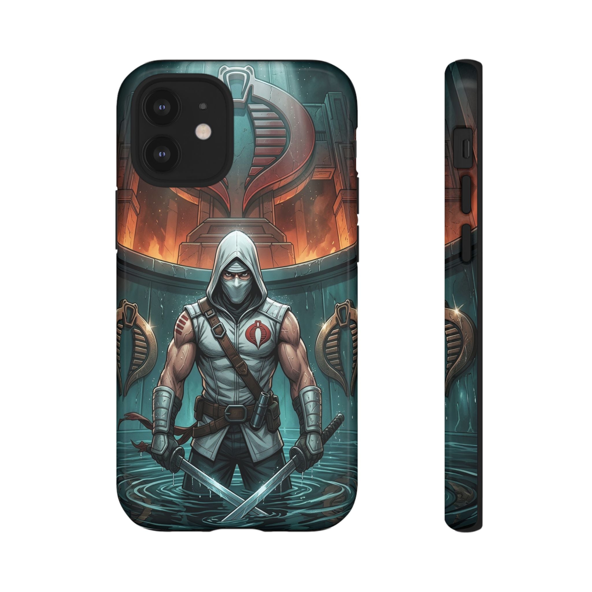 Cobra Assassin storm shadow Hooded Warrior Phone Case | Tough Cases
