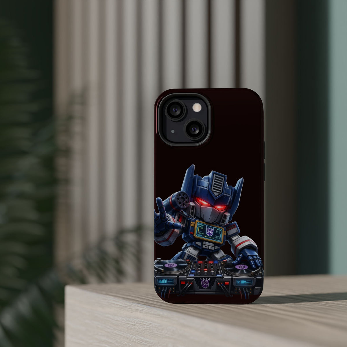 DJ  Soundwave Robot Phone Case — Magnetic Impact-Resistant Protector