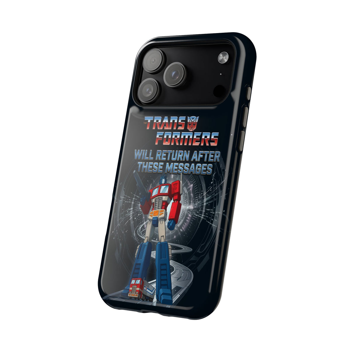 Transformers “Will Return After These Messages” Magnetic Impact-Resistant Phone Case