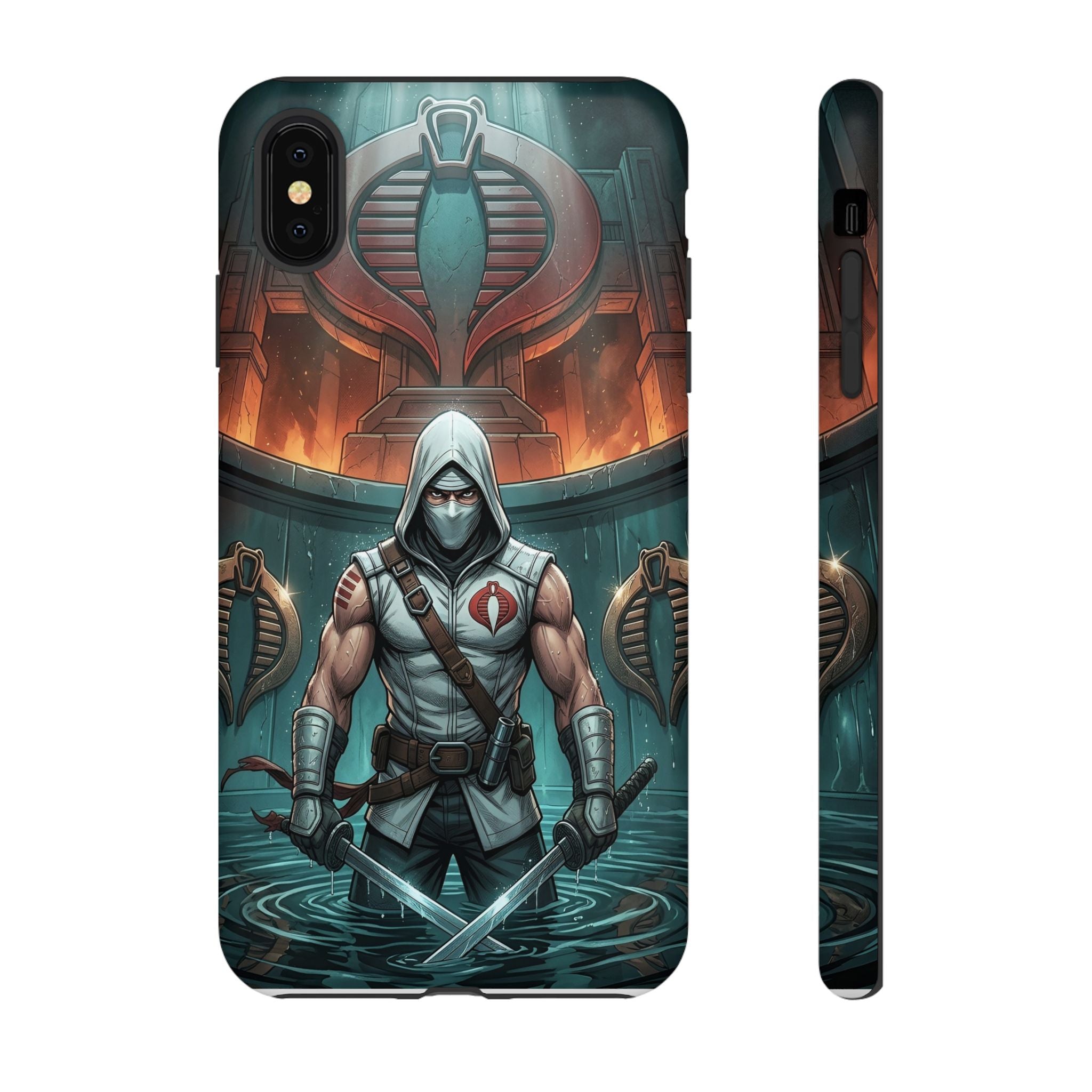 Cobra Assassin storm shadow Hooded Warrior Phone Case | Tough Cases