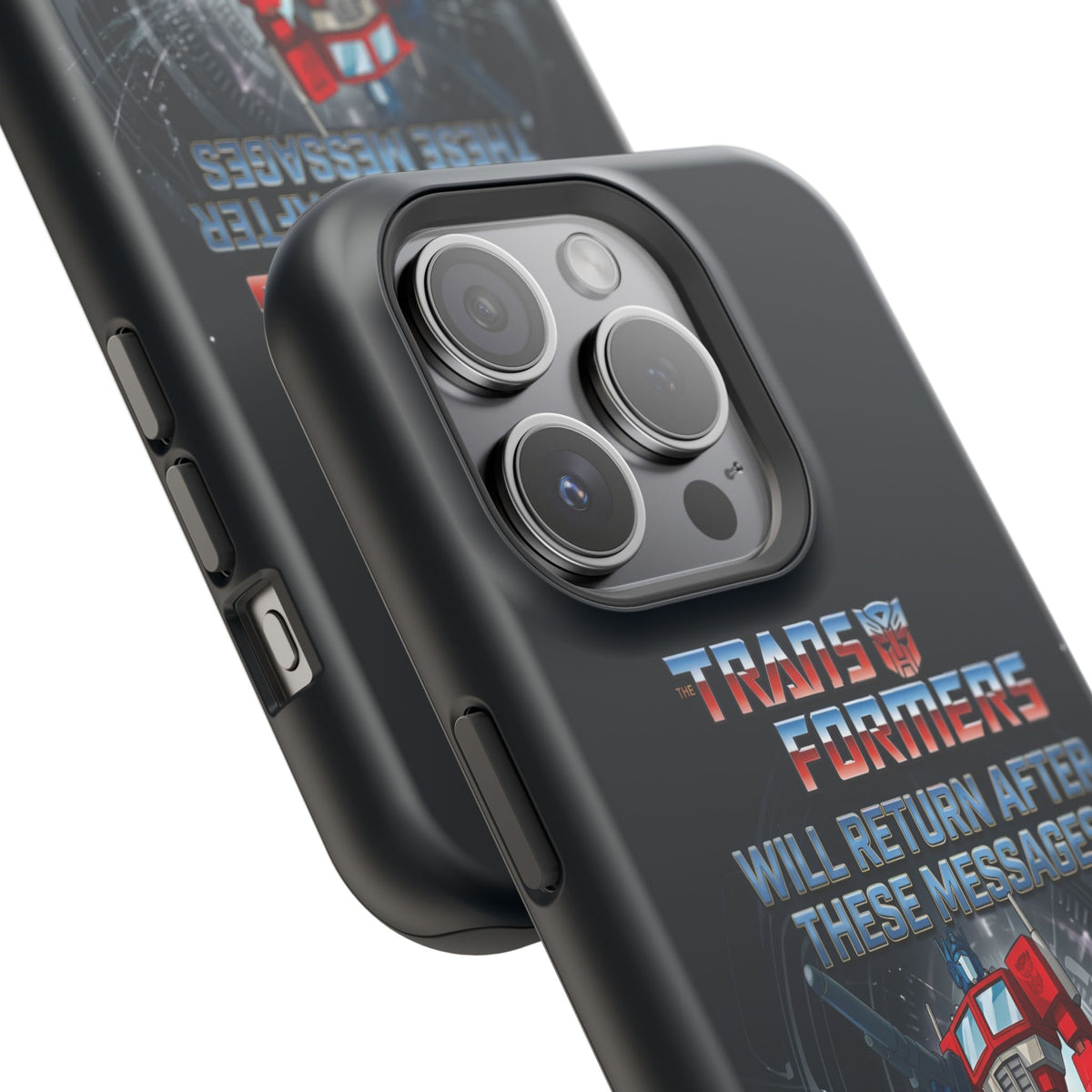 Transformers “Will Return After These Messages” Magnetic Impact-Resistant Phone Case