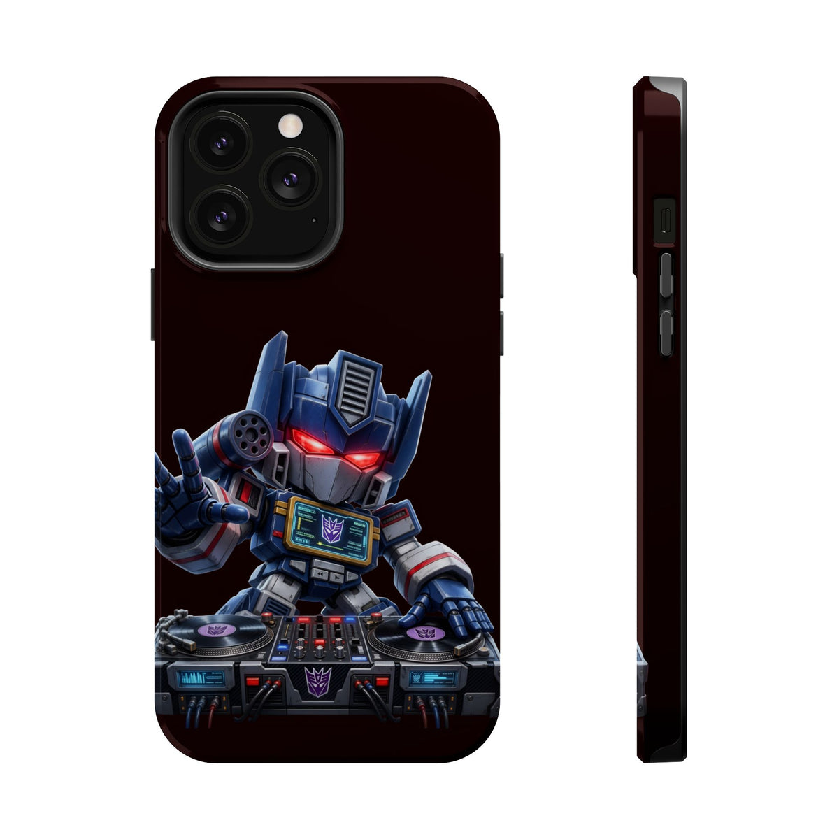 DJ  Soundwave Robot Phone Case — Magnetic Impact-Resistant Protector
