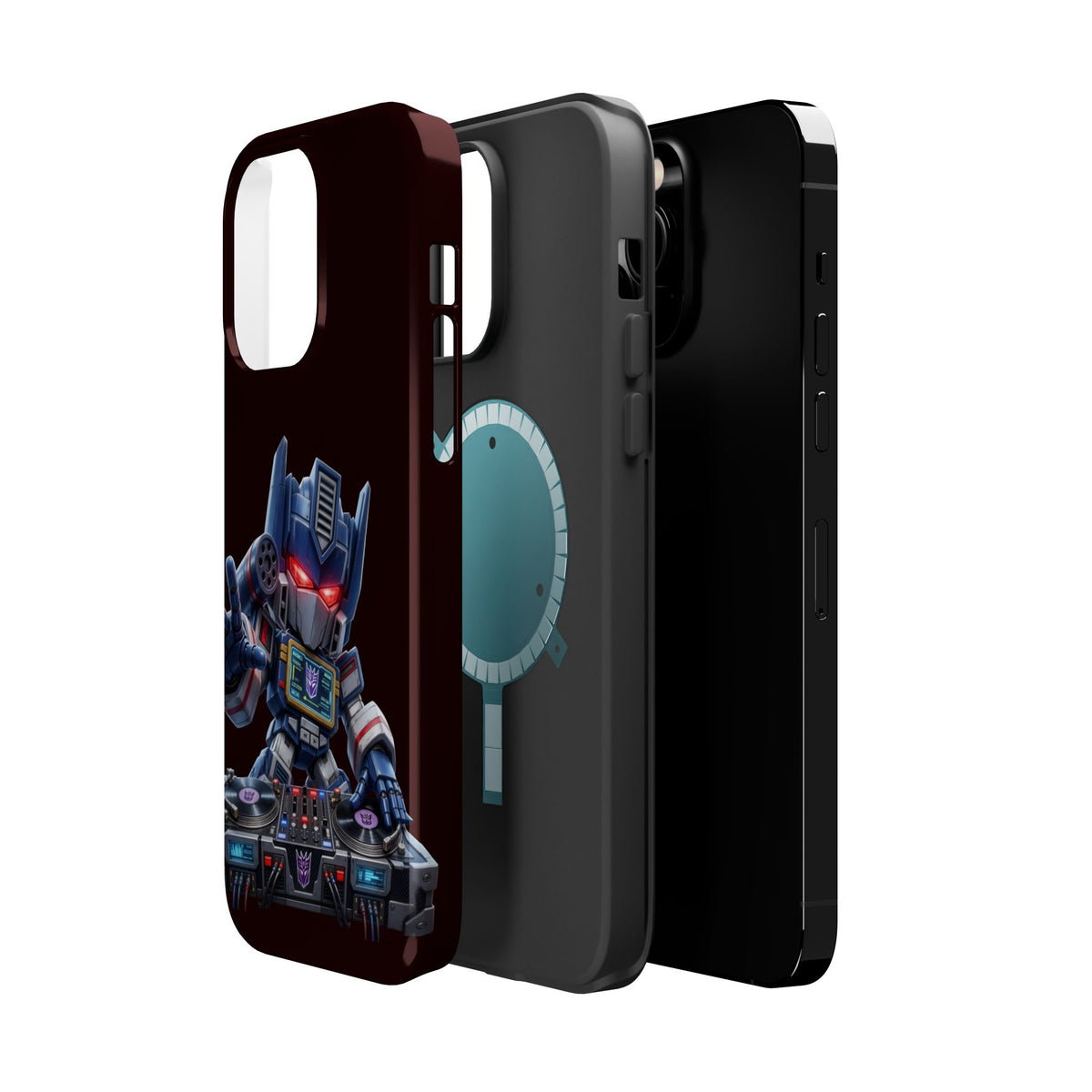 DJ  Soundwave Robot Phone Case — Magnetic Impact-Resistant Protector