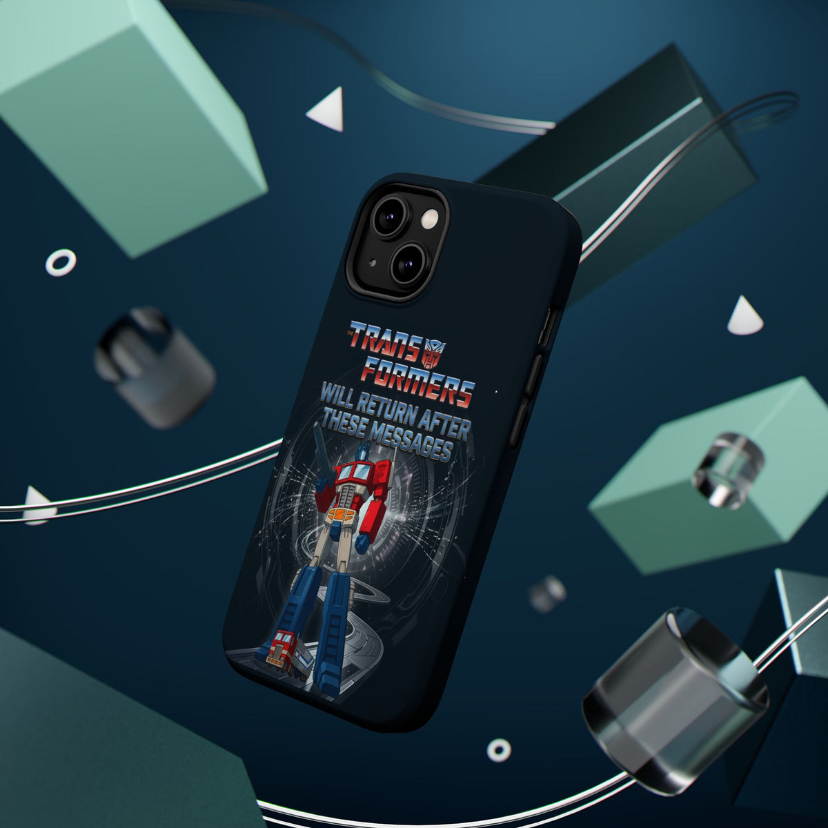 Transformers “Will Return After These Messages” Magnetic Impact-Resistant Phone Case