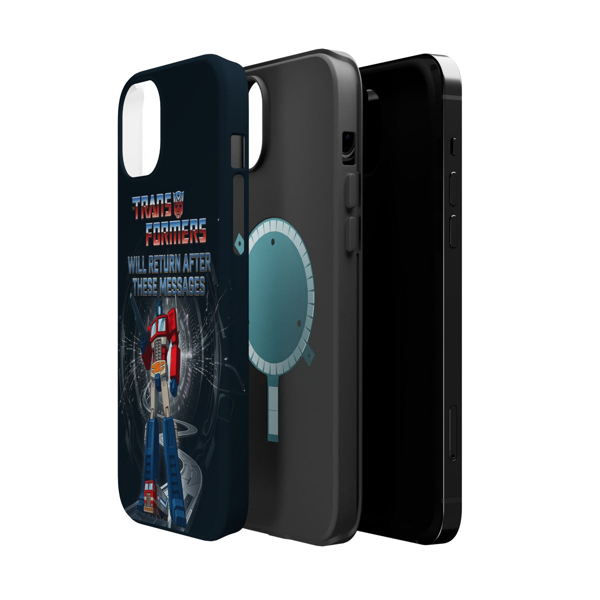 Transformers “Will Return After These Messages” Magnetic Impact-Resistant Phone Case
