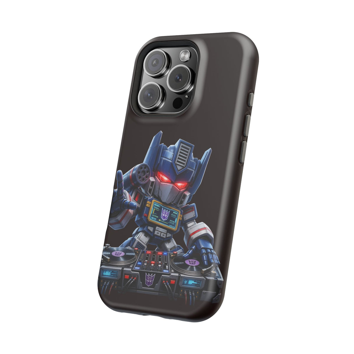 DJ  Soundwave Robot Phone Case — Magnetic Impact-Resistant Protector