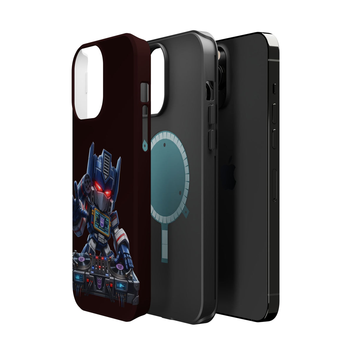 DJ  Soundwave Robot Phone Case — Magnetic Impact-Resistant Protector