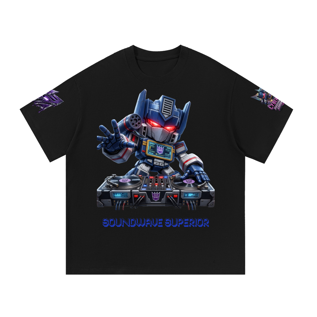 Transformers Soundwave Essential Cotton T-Shirt