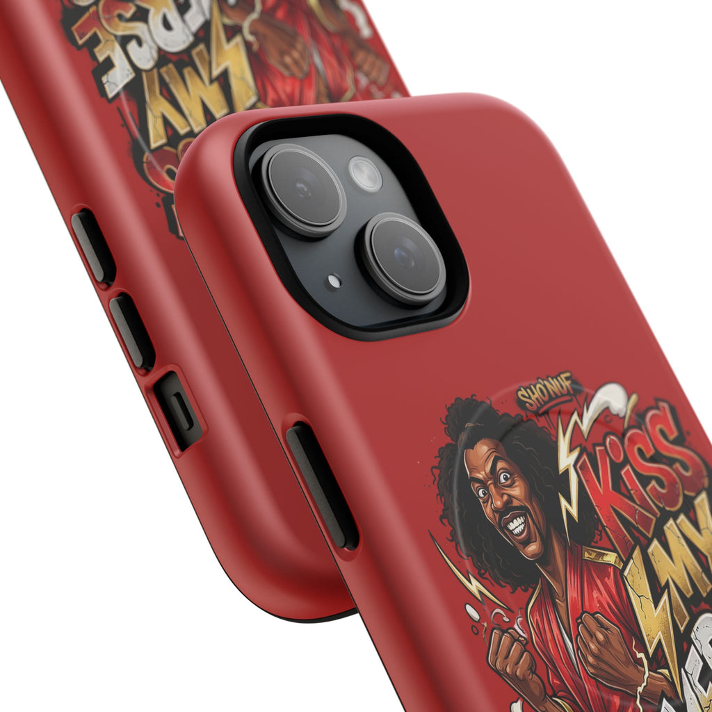 sho nuff kiss my converse phone case | Tough Magnetic Case, Sorcerer Illustration