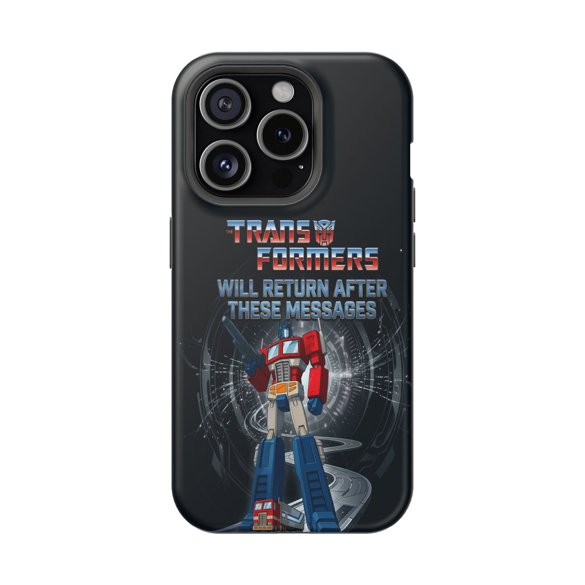Transformers “Will Return After These Messages” Magnetic Impact-Resistant Phone Case