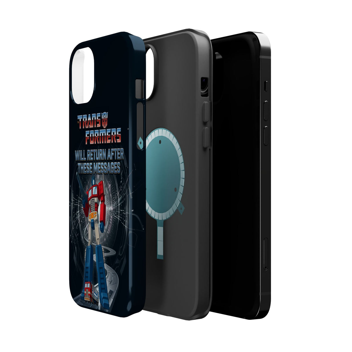 Transformers “Will Return After These Messages” Magnetic Impact-Resistant Phone Case