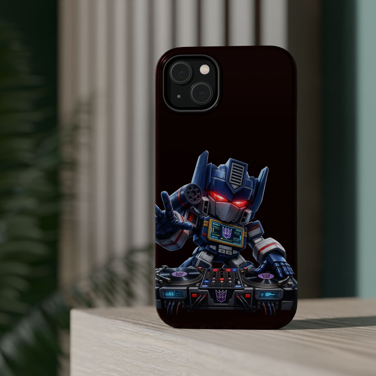 DJ  Soundwave Robot Phone Case — Magnetic Impact-Resistant Protector