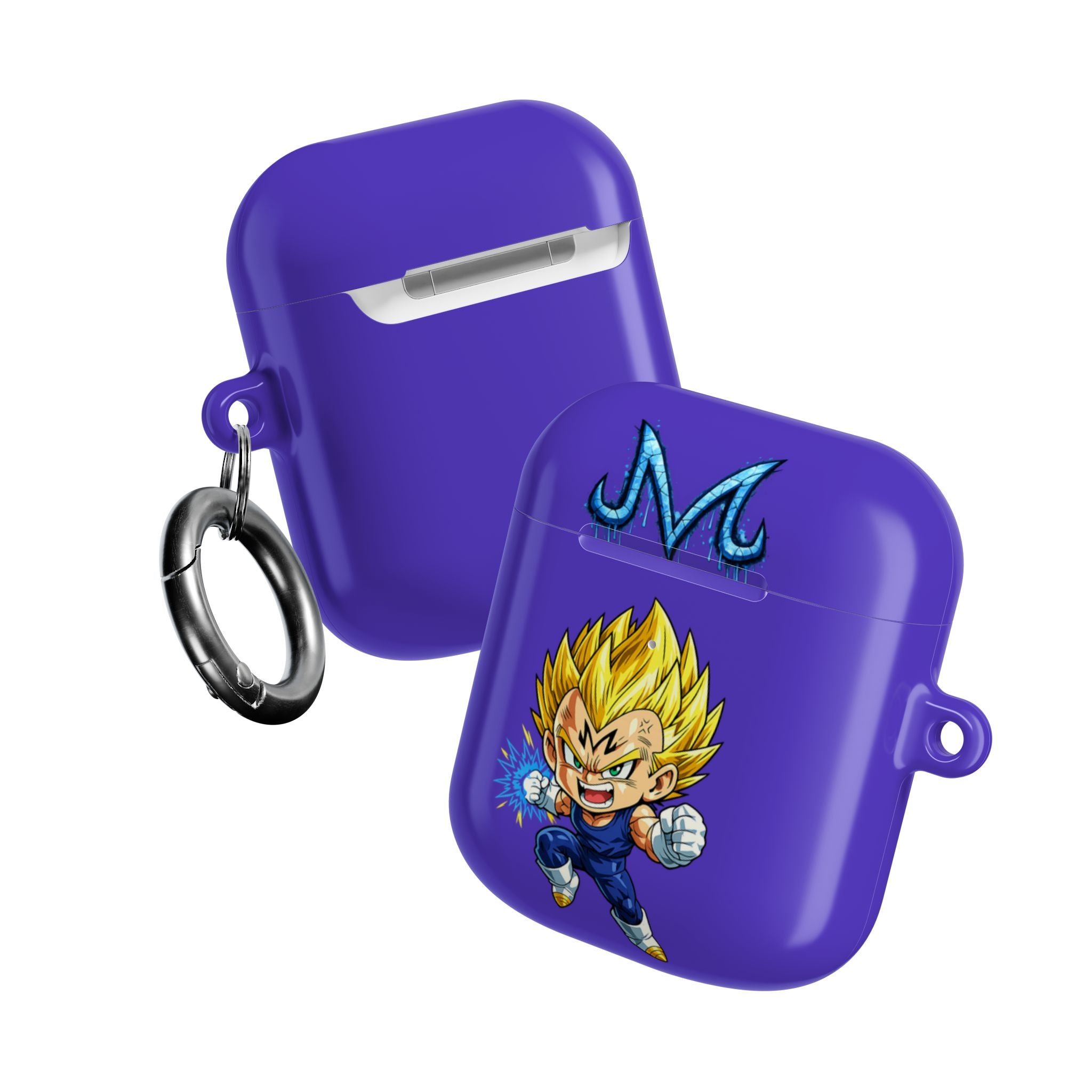 Super Saiyan majin vegeta AirPod Case | Blue Dragon Energy Design