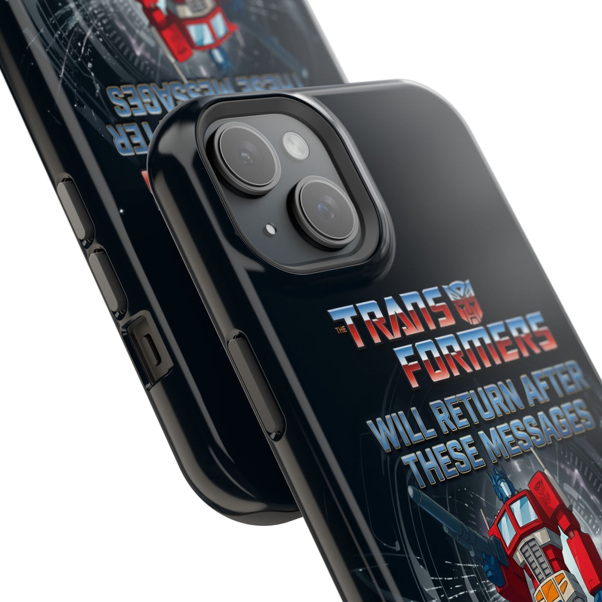 Transformers “Will Return After These Messages” Magnetic Impact-Resistant Phone Case