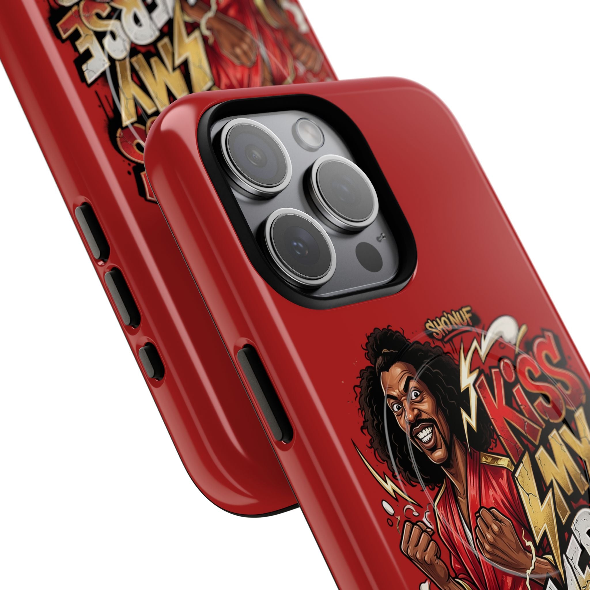 sho nuff kiss my converse phone case | Tough Magnetic Case, Sorcerer Illustration