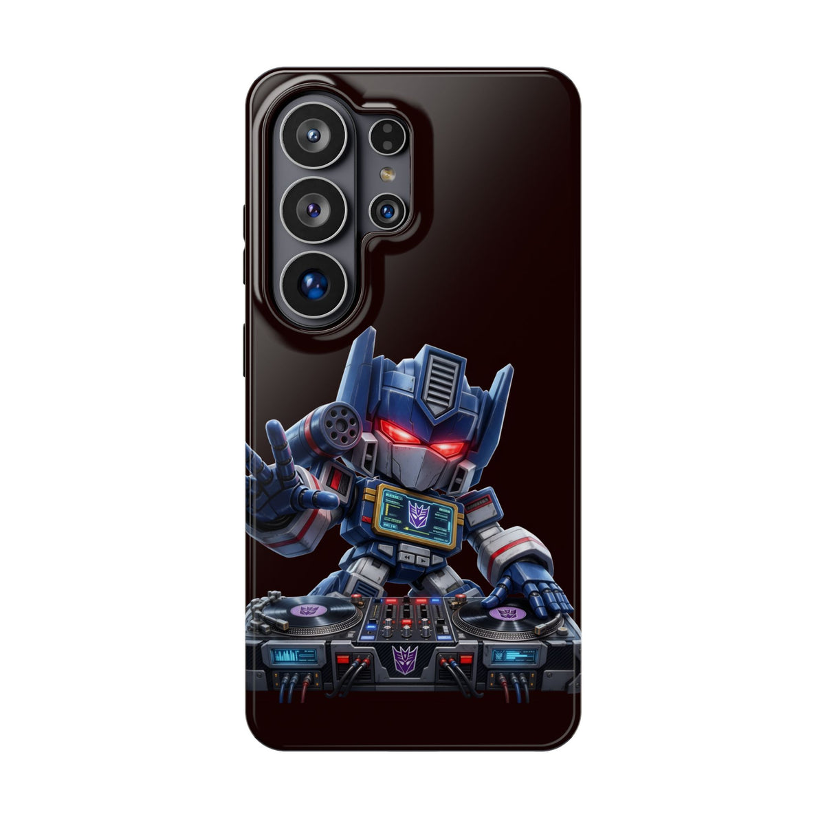 DJ  Soundwave Robot Phone Case — Magnetic Impact-Resistant Protector