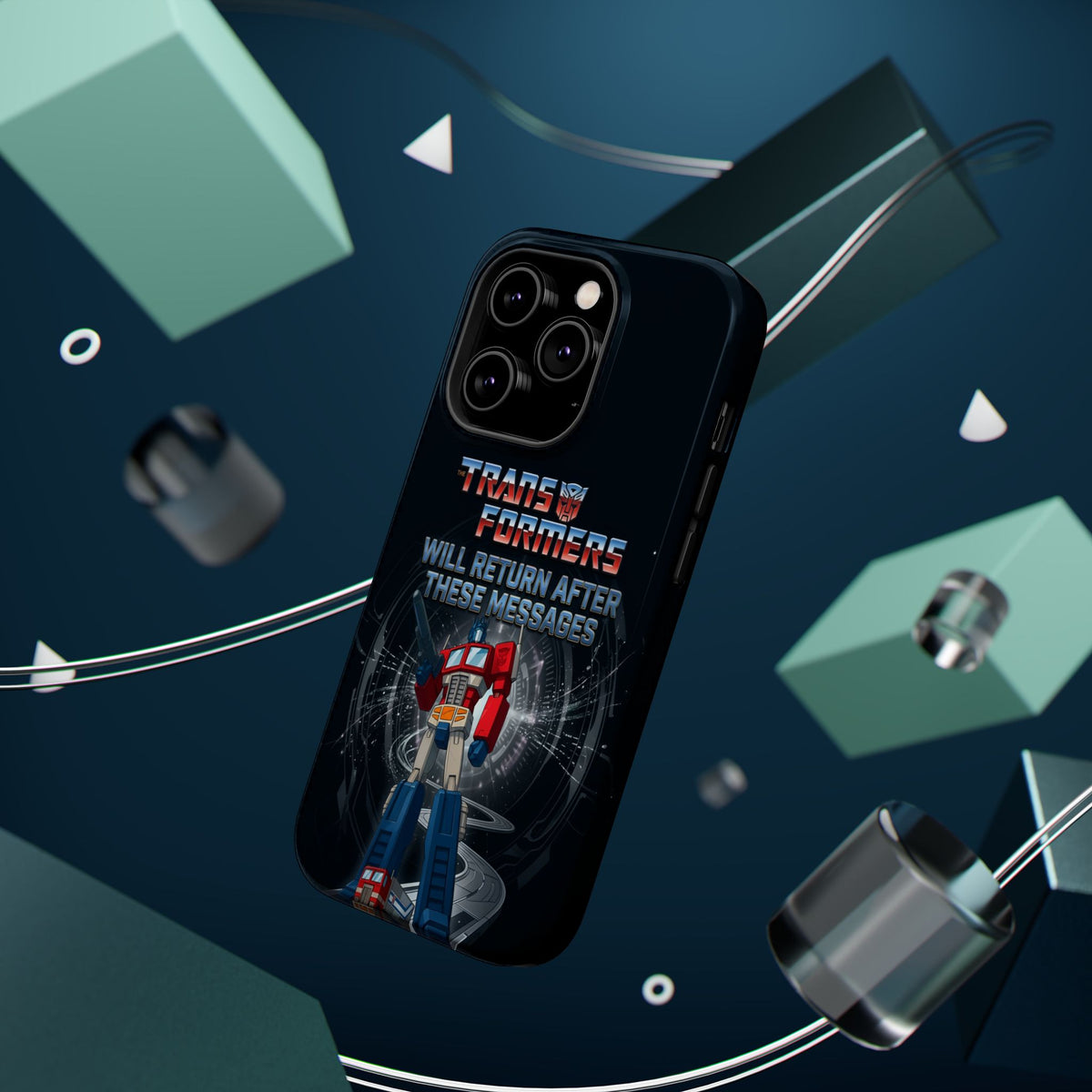 Transformers “Will Return After These Messages” Magnetic Impact-Resistant Phone Case