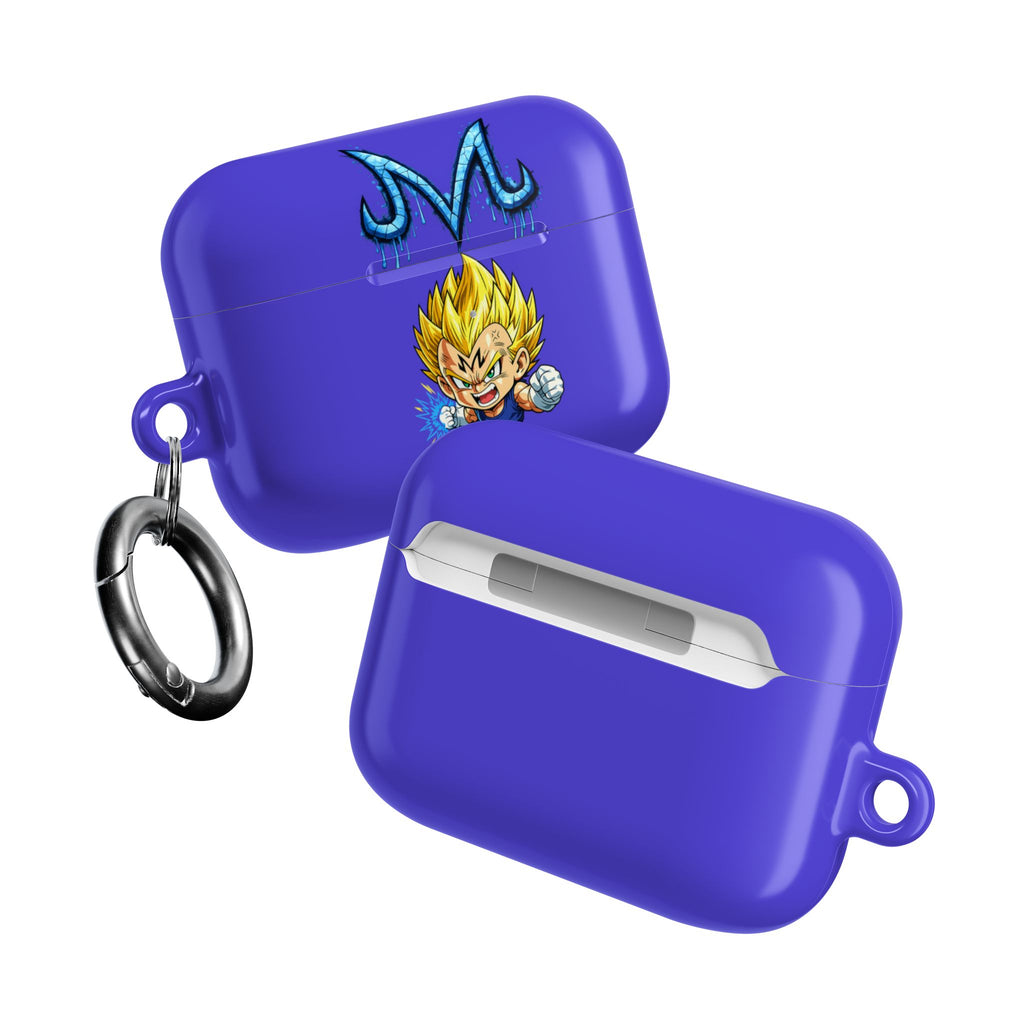 Super Saiyan majin vegeta AirPod Case | Blue Dragon Energy Design