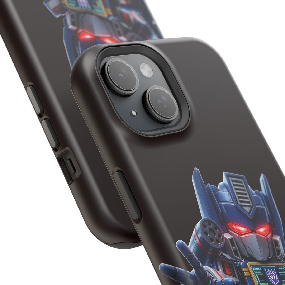 DJ  Soundwave Robot Phone Case — Magnetic Impact-Resistant Protector