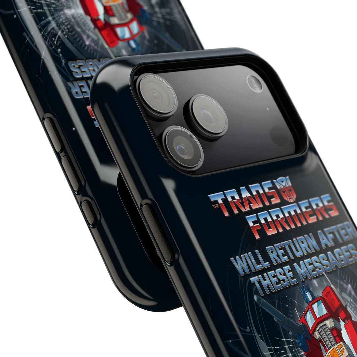 Transformers “Will Return After These Messages” Magnetic Impact-Resistant Phone Case