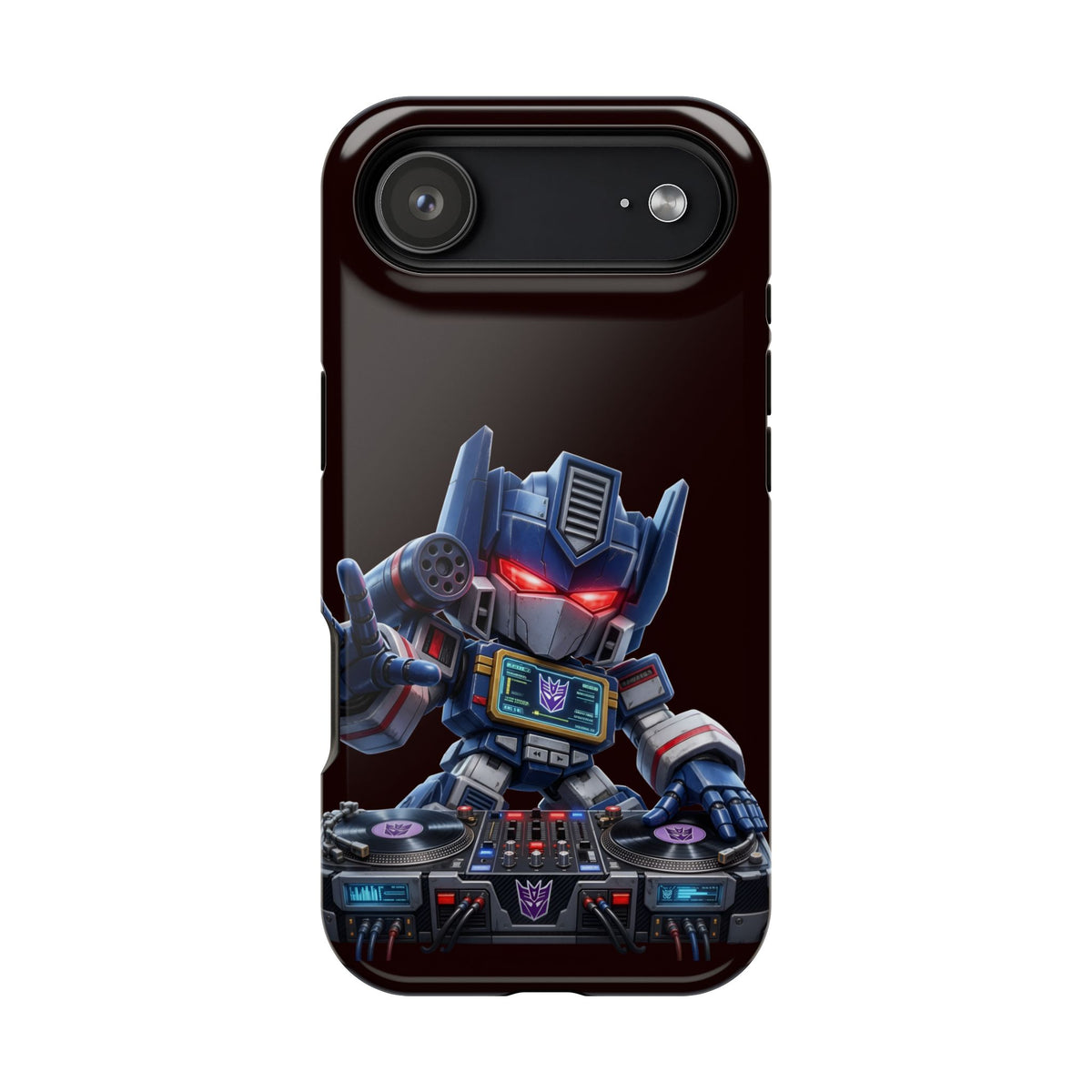 DJ  Soundwave Robot Phone Case — Magnetic Impact-Resistant Protector