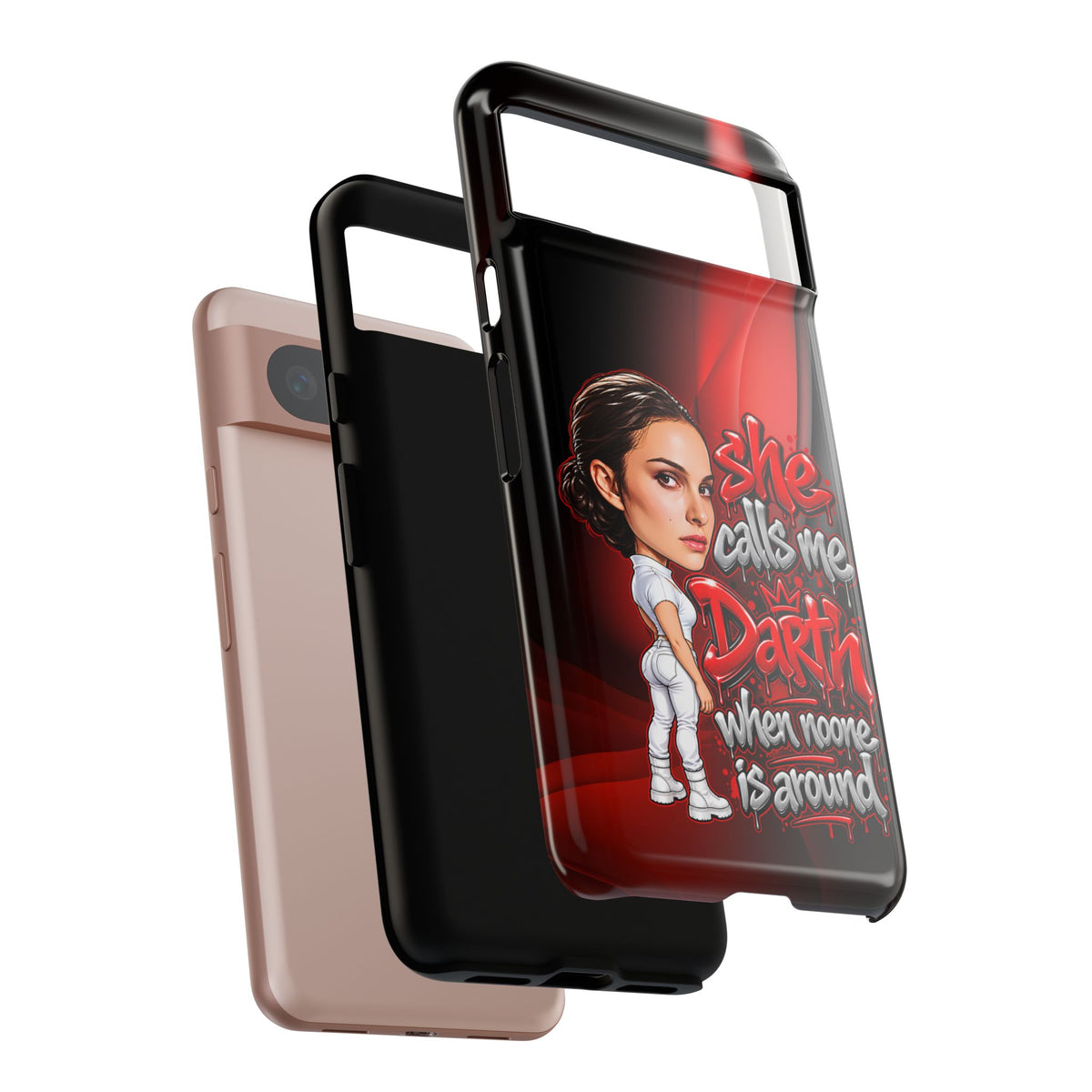 padme she calls me darth when noones around  Graphic Phone Case | Hip-Hop Inspired Tough Case | Urban Art Protective iPhone & Samsung Case