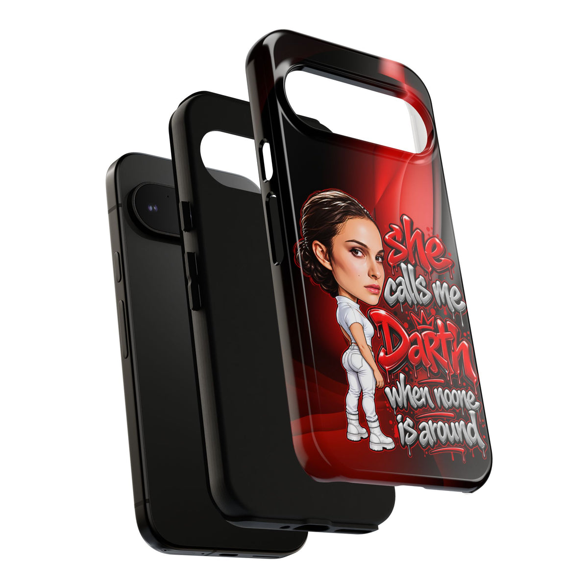 padme she calls me darth when noones around  Graphic Phone Case | Hip-Hop Inspired Tough Case | Urban Art Protective iPhone & Samsung Case