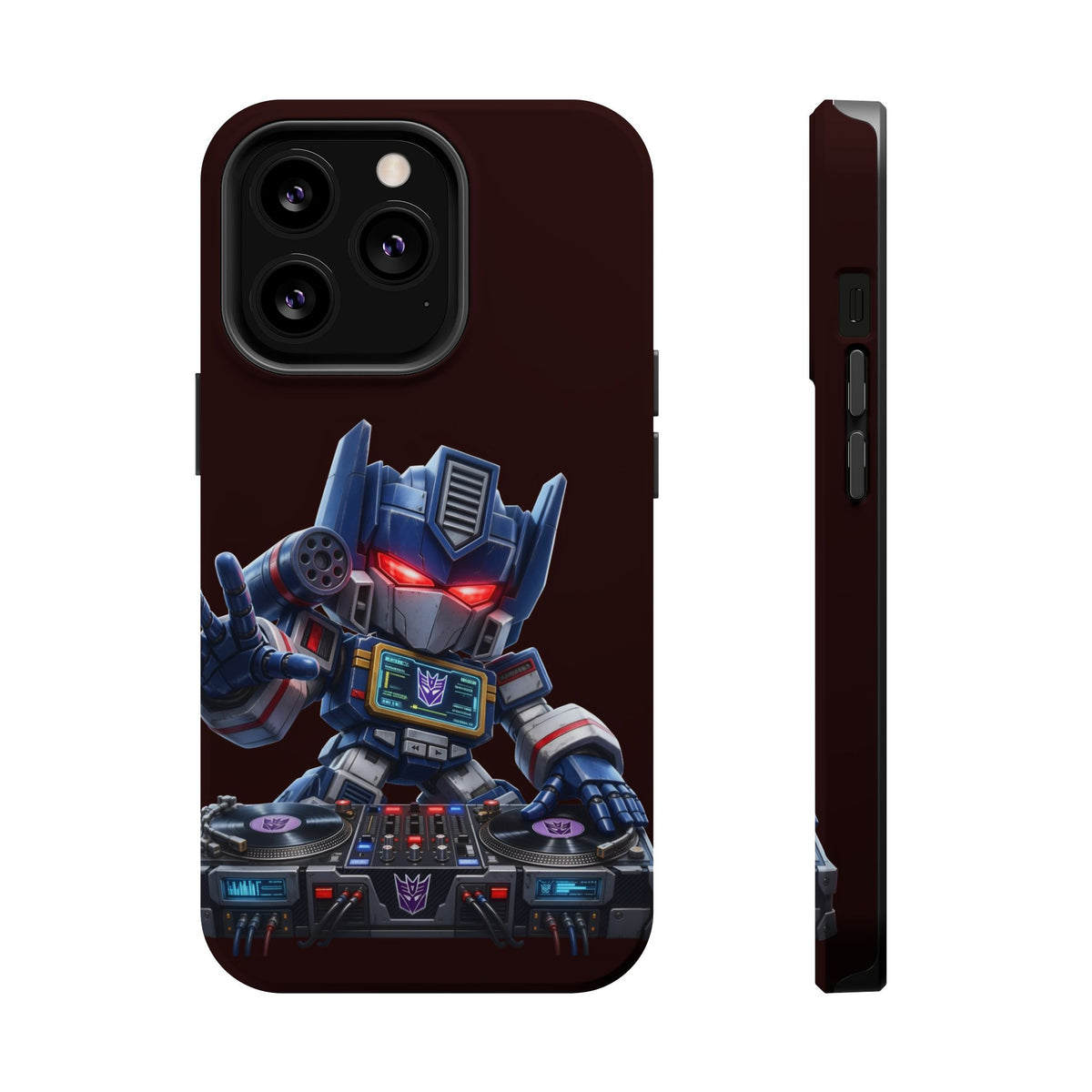 DJ  Soundwave Robot Phone Case — Magnetic Impact-Resistant Protector