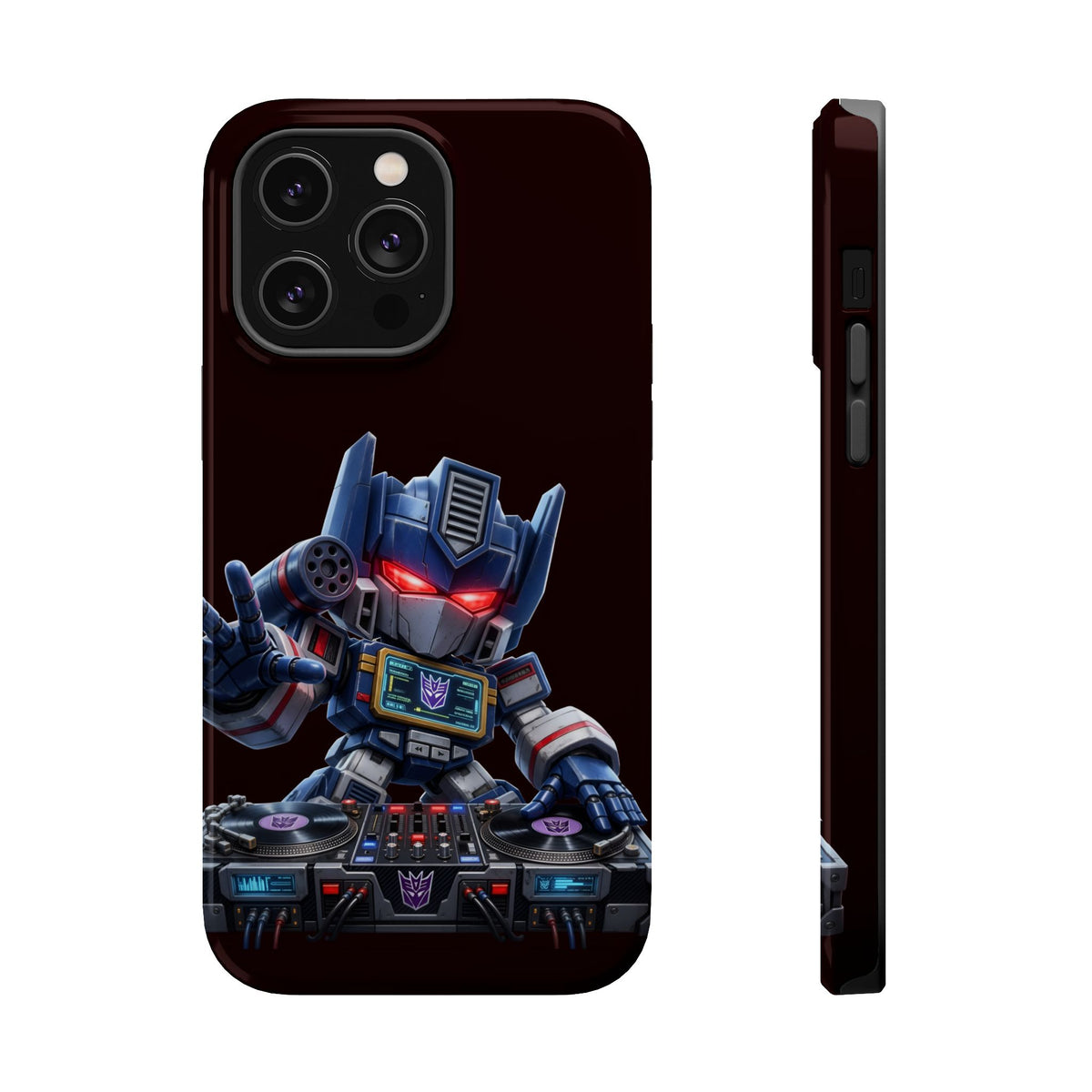 DJ  Soundwave Robot Phone Case — Magnetic Impact-Resistant Protector