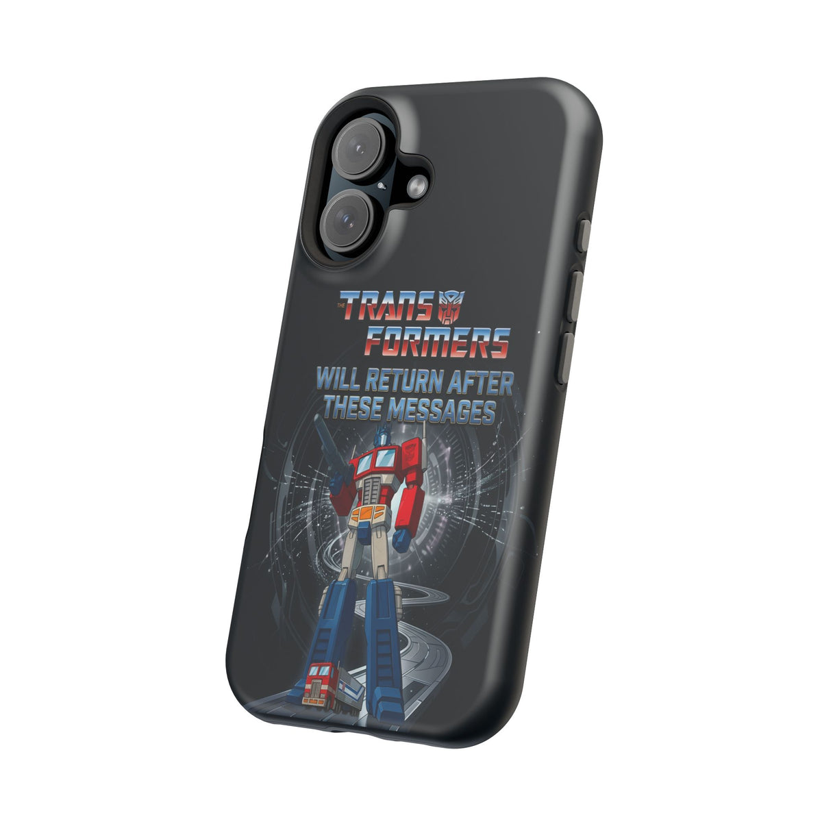 Transformers “Will Return After These Messages” Magnetic Impact-Resistant Phone Case