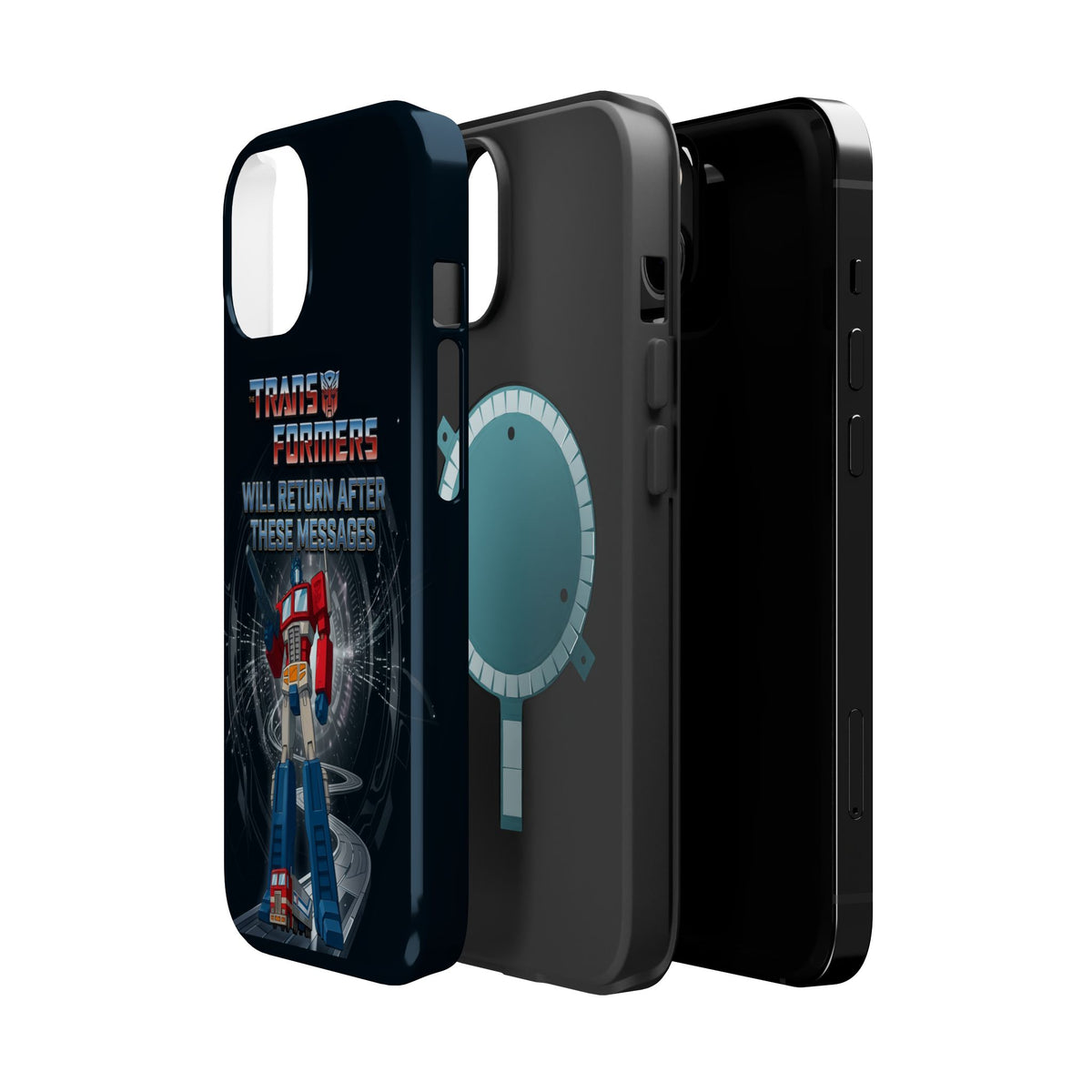 Transformers “Will Return After These Messages” Magnetic Impact-Resistant Phone Case
